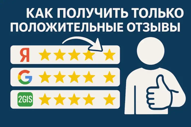 Как собирать отзывы с посетителей, но публиковать только положительные